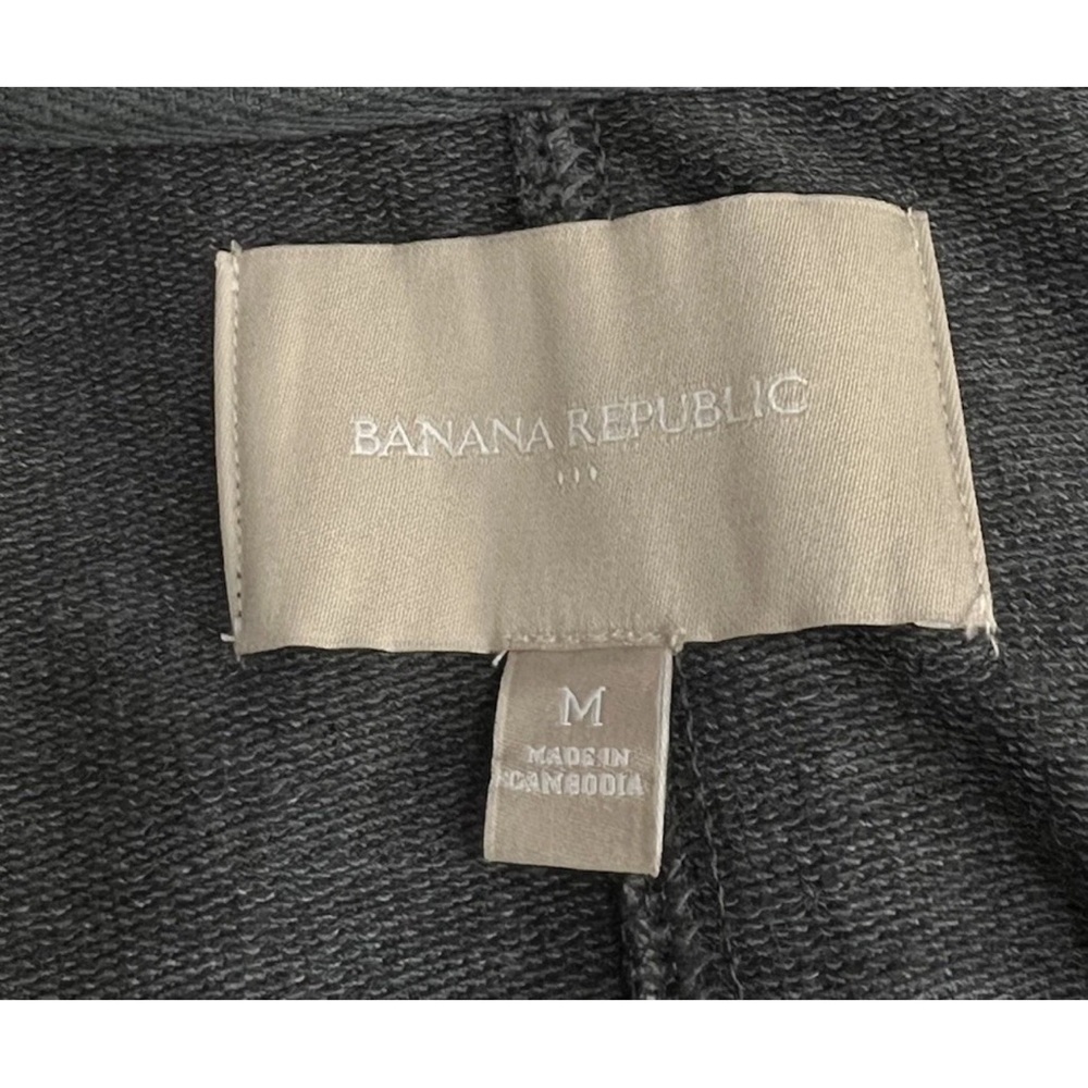 BANANA REPUBLIC GRAY LONG SLEEVE ZIP UP JACKET SIZE M - Picture 5 of 5